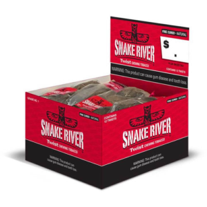 Snake River Air Cured Twist Chewing Tobacco – braided rope-style chew made from air-cured tobacco leaves